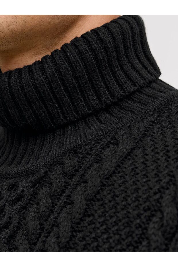 Strickpullover Einfarbig Strickpullover - 6