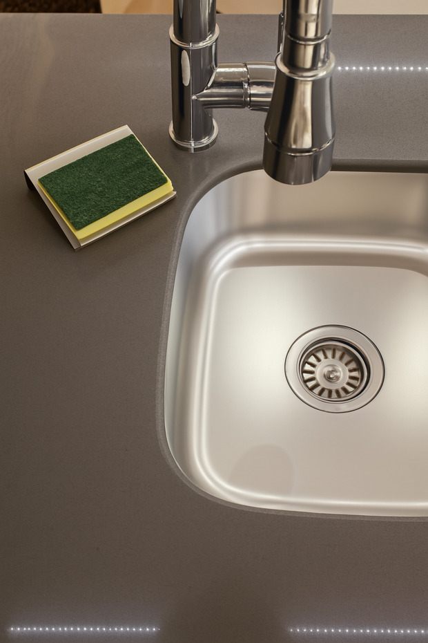 Paslanmaz Çelik Şıklığı – Modern Sabunluk & Süngerlik - 3