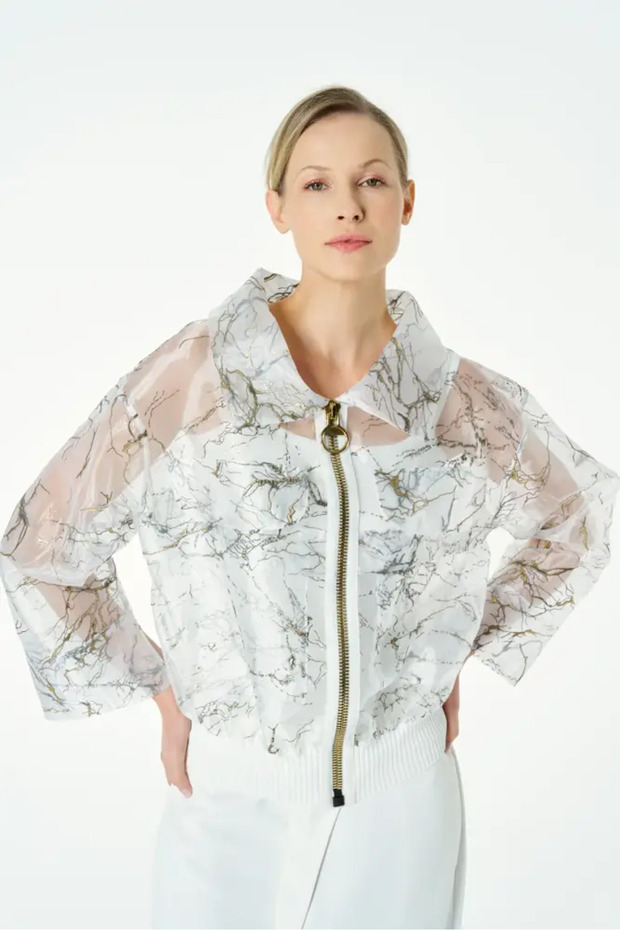 Leominor Ceket - Beyaz - 4