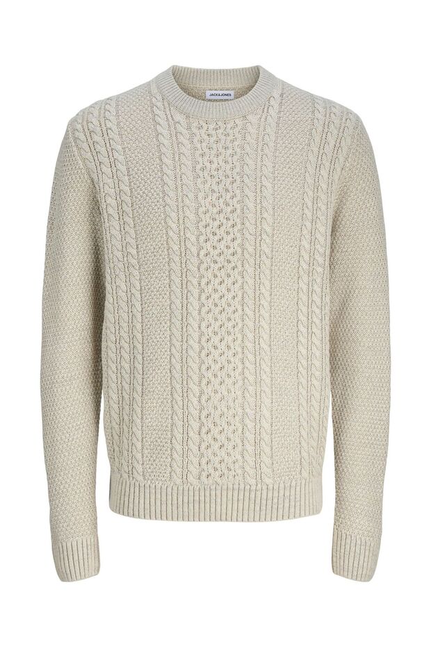 Strickpullover Einfarbig Strickpullover - 2