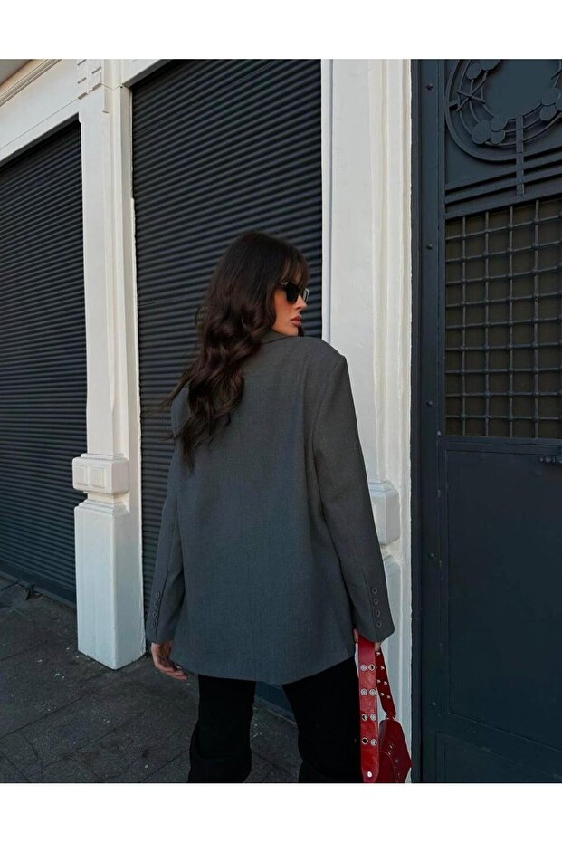 AÇIK GRİ BLAZER STD CEKET - 3