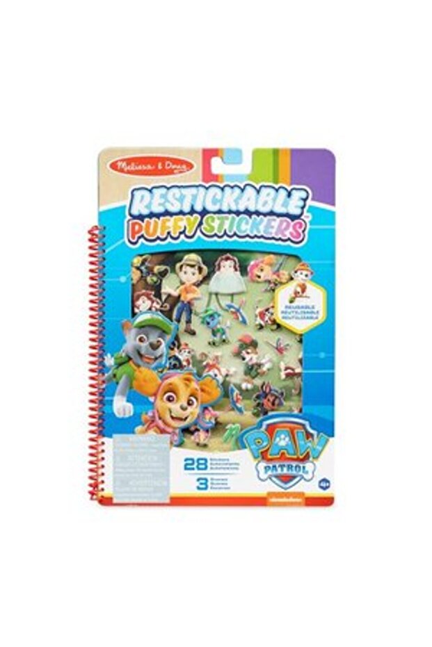 Paw Patrol Puffy Sticker Pad Jungle