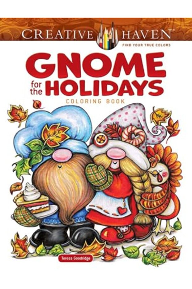 Gnome For The Holidays Coloring Book