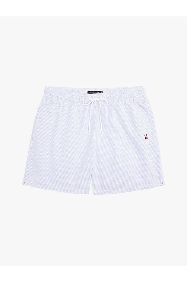 erkek medium drawstring deniz şortu - 5