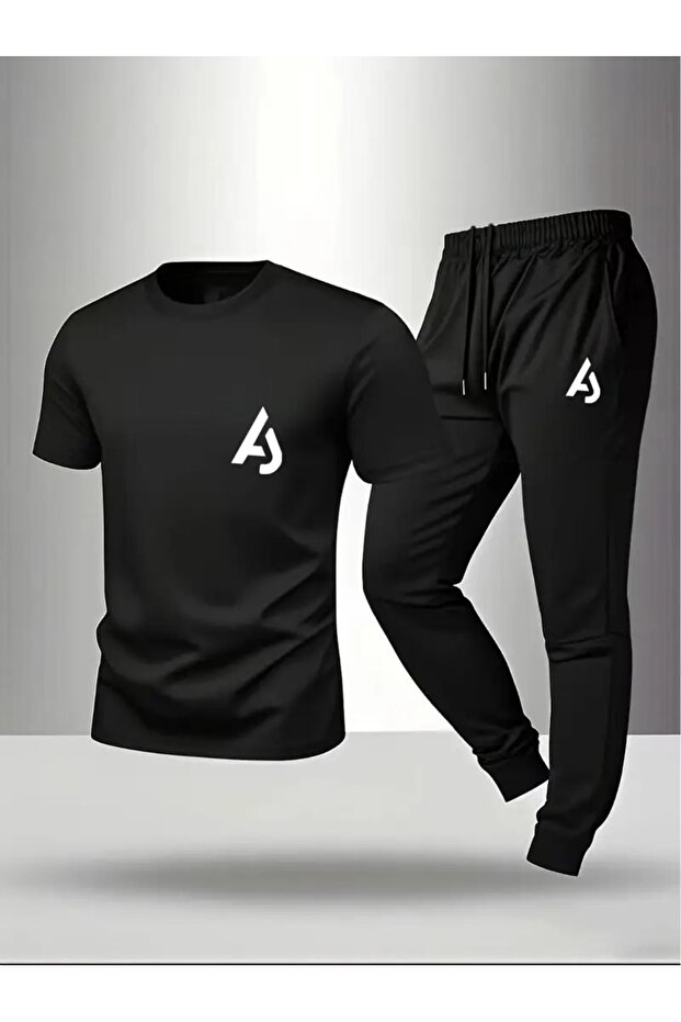 Unisex Printed Oversize Sports Special Design Tracksuit Set