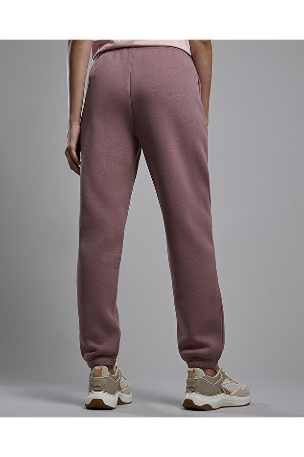 Solid Joggers with Drawstring Waist - 4