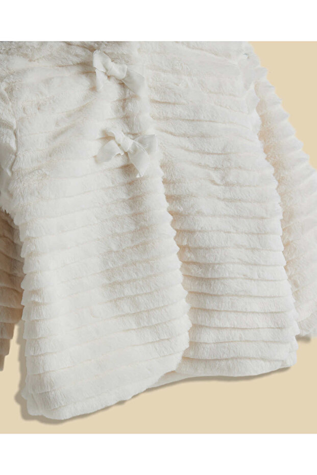 Textured Jacket with Button Closure - 4