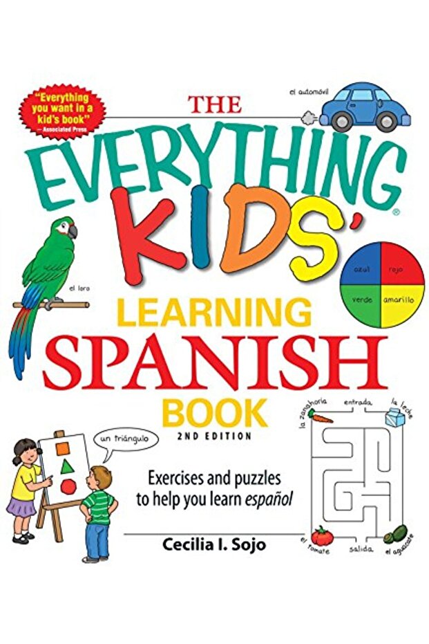 The Everything Kids Learning Spanish Book Exercises And Puzzles To Help You Learn Espanol
