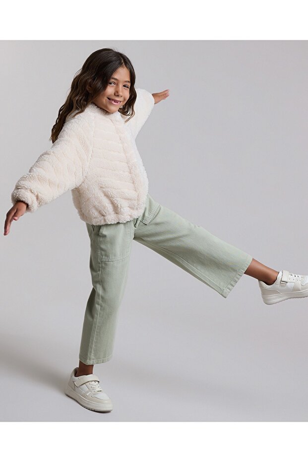 سترة شيربا مع إغلاق بأزرار - 2