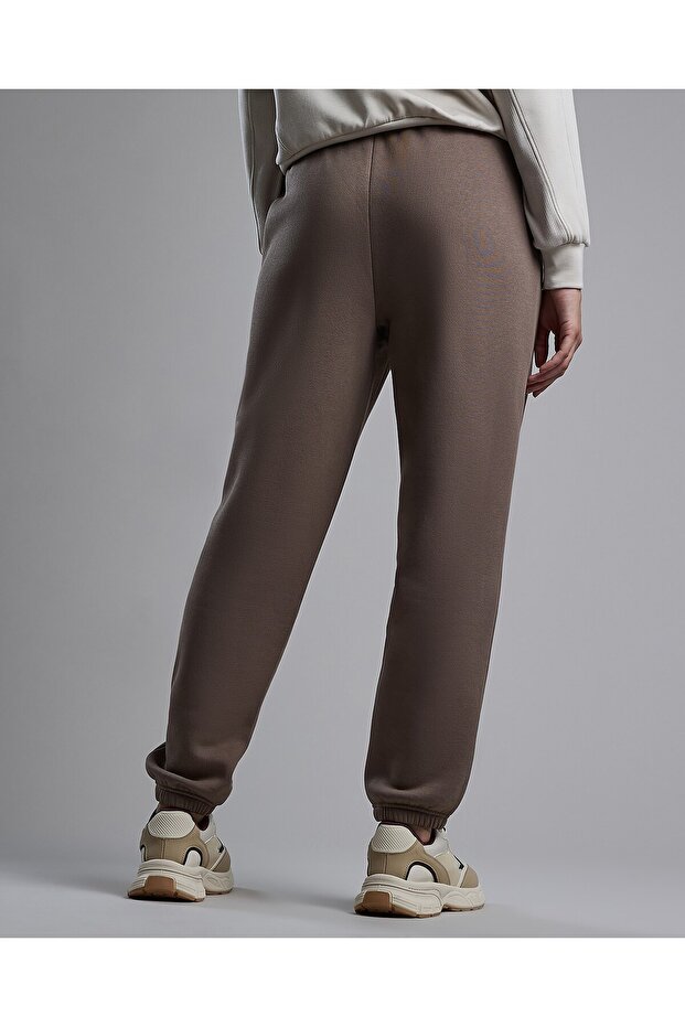 Solid Joggers with Drawstring Waist - 4