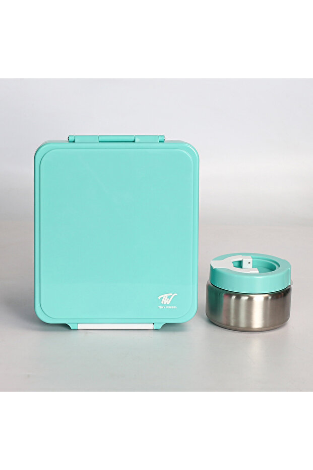 Tiny Bite Lunch Box - Turquoise