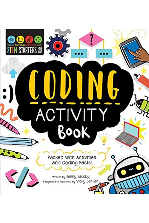 Stem Starters For Kids Coding Activity Book Packed With Activities And Coding Facts - 1