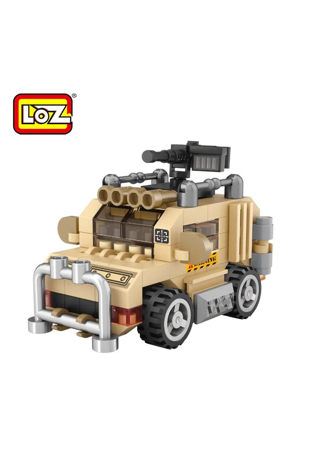 Loz Mini Armored Vehicle Micro Diamond Block Set – Military Model