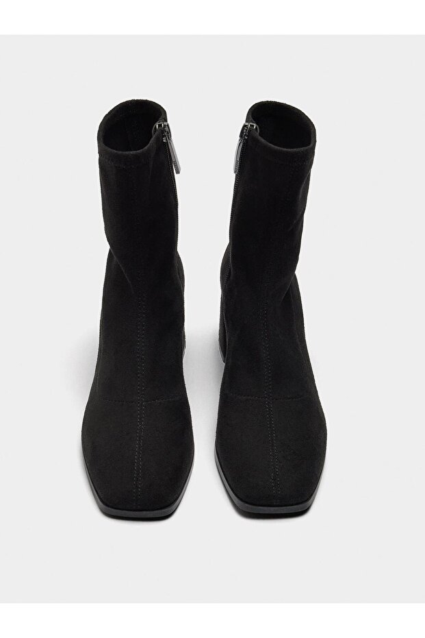 Süet Görünümlü Bot - 1