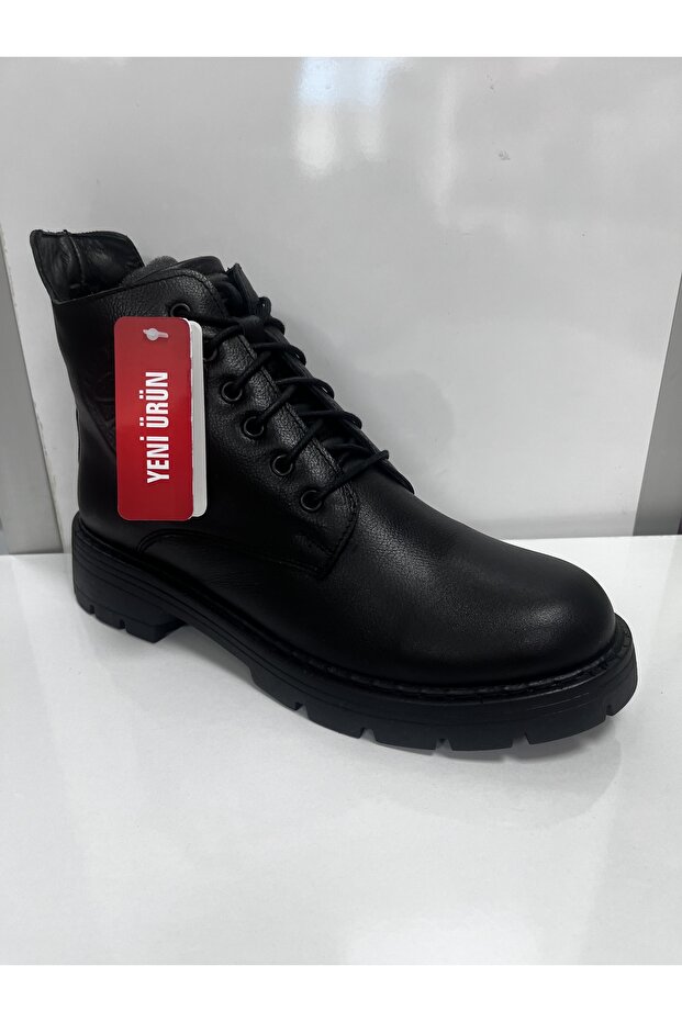 HAKİKİ DERİ BOT ORTOPEDİK TABAN SICAK ASTAR - 2
