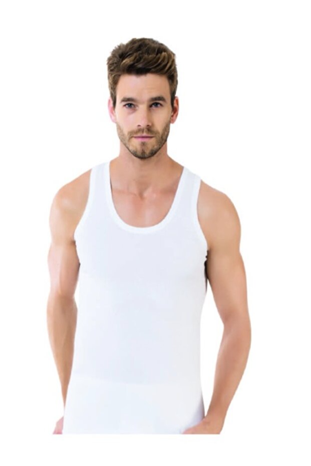 Öztaş Men's Elegant Bamboo Undershirt 1930-Y
