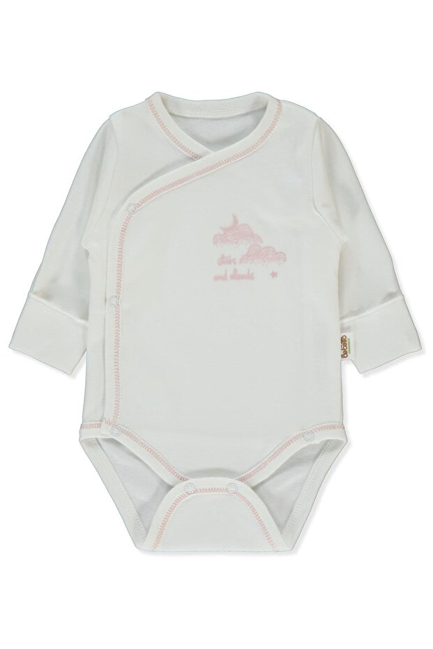 Organic Interlock Kr Double-Breasted Ody (Organic Born with Love) Ecru