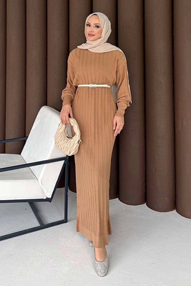 Triko Elbise 70-2404 - 5