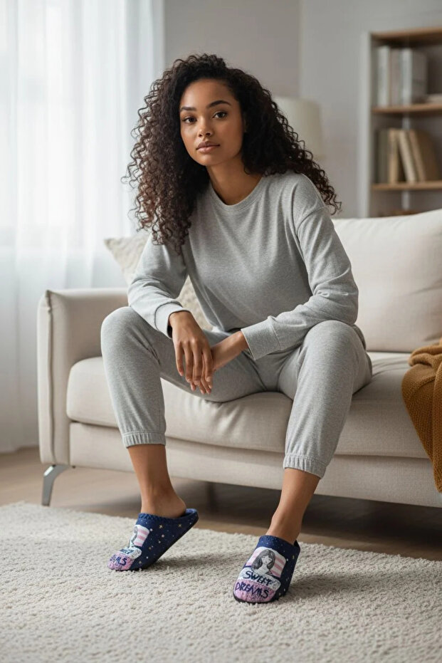 Sweet Dreams Soft Lightweight Sole Home Slippers