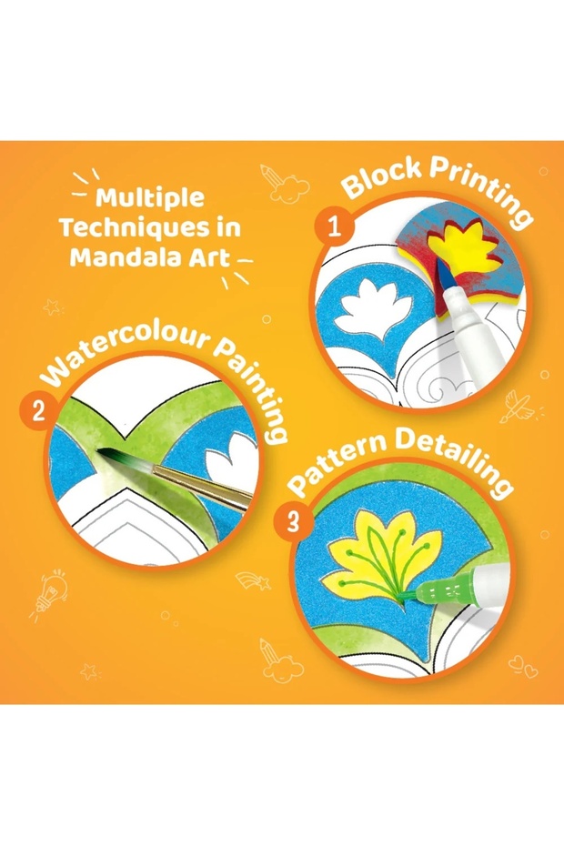Комплект за рисуване на мандала - 6