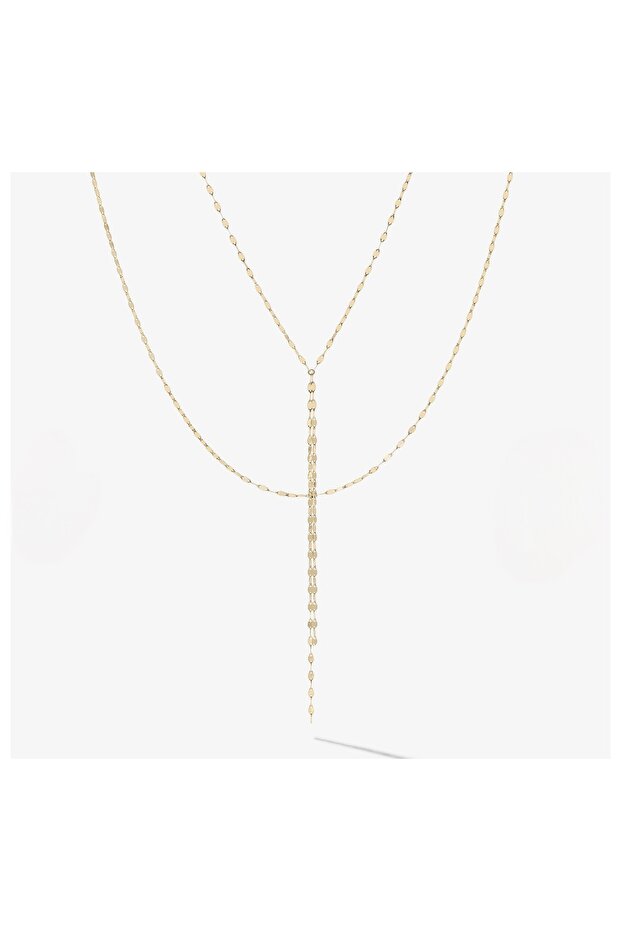 Paslanmaz Çelik İkili Kolye Set - 3