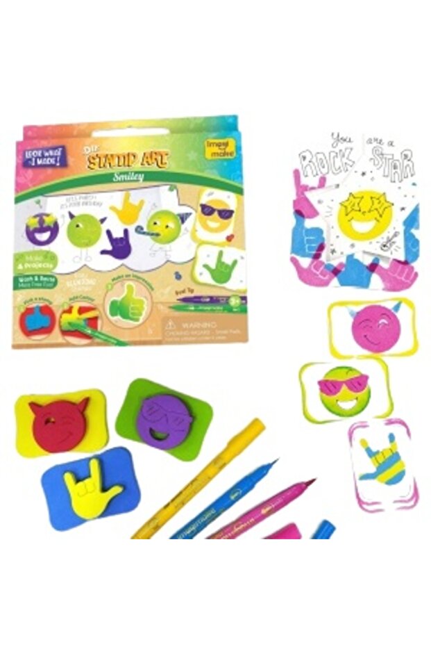 Creative Stamp Set - Smiley - 1