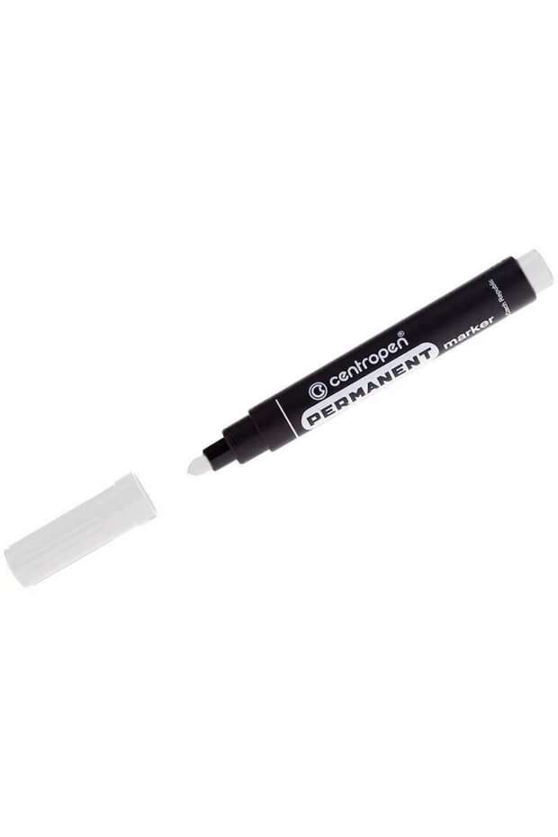 Marker permanent, Centropen, White - 2