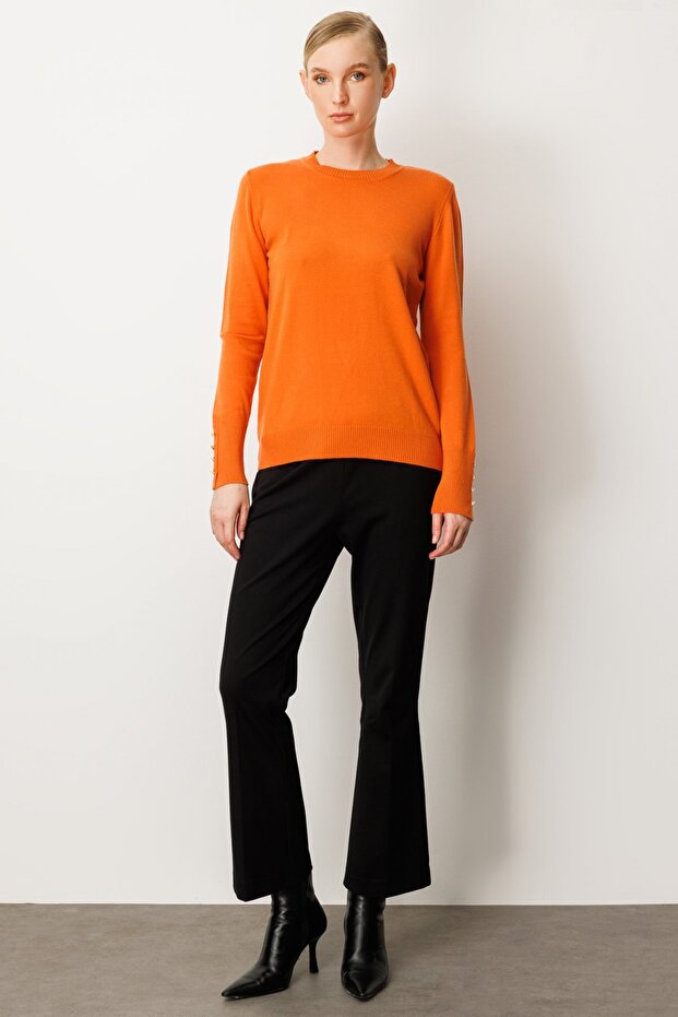 Zero Neck Basic Knitwear Sweater 63500-26K - 4