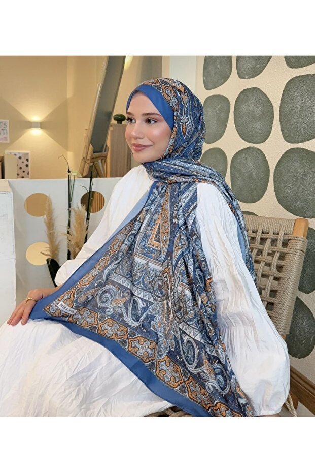 وشاح ناعم بنمط ريترو من مينيليسارب - 3