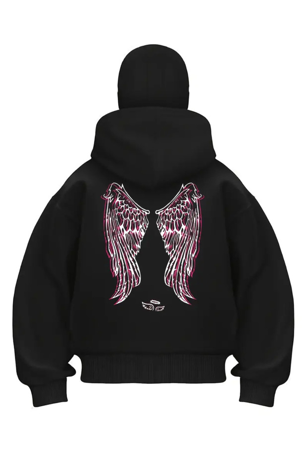 Snow Masked Ninja Unisex Sweatshirt Cardigan 2Strands Thick Fleece