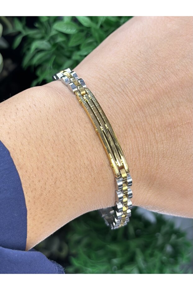 Never Fade Quality! Original Hypoallergenic 316L Stainless Steel Men's Bracelet