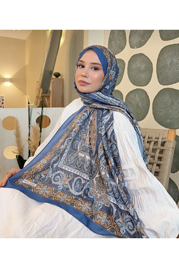 وشاح ناعم بنمط ريترو من مينيليسارب - 1