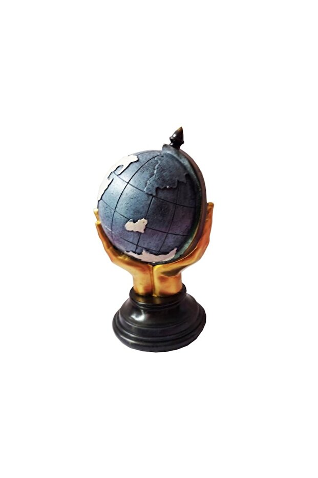 Globe-shaped table clock, 21 cm - 2