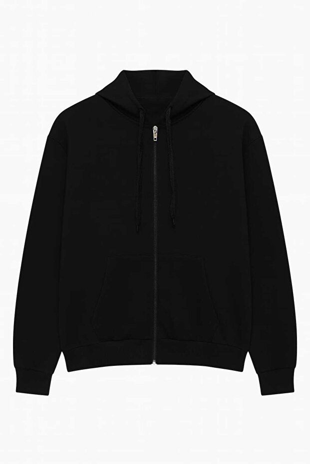 سترة بغطاء للرأس ذات لونين للجنسين - 2