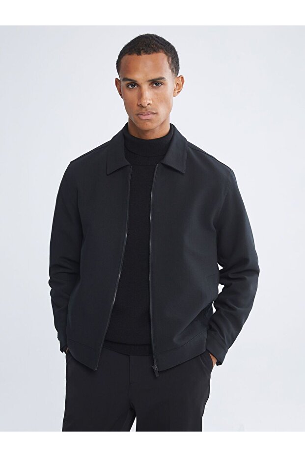 LCW Vision Standart Kalıp Gömlek Yaka Erkek Ceket - 1