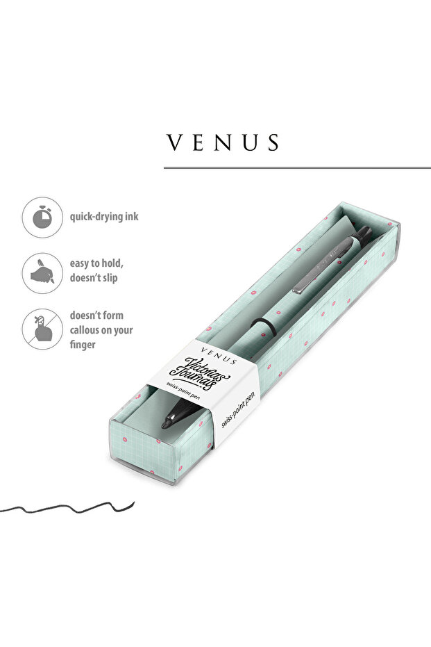 Victoria's Journals VENUS 0.7 mm Mavi Tükenmez Kalem 2202