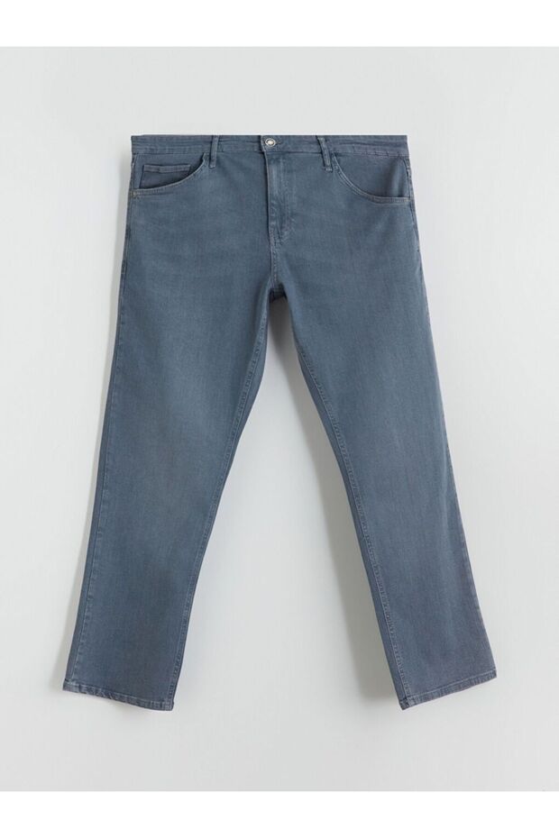 LCW Jeans Büyük Beden 779 Regular Fit Erkek Jean Pantolon - 5
