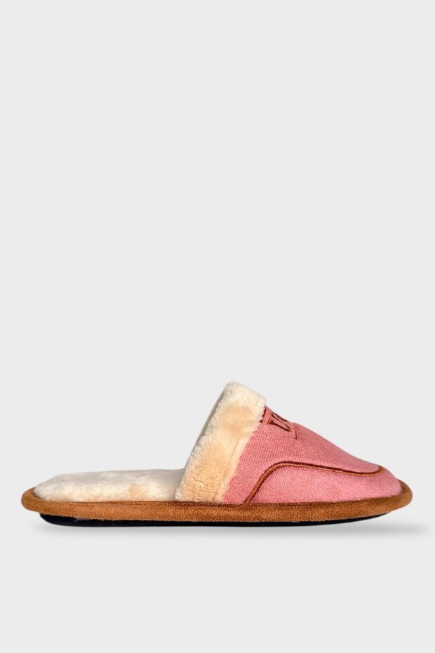 Plush Inside, Non-Slip Sole, Unisex House Slippers Pudra