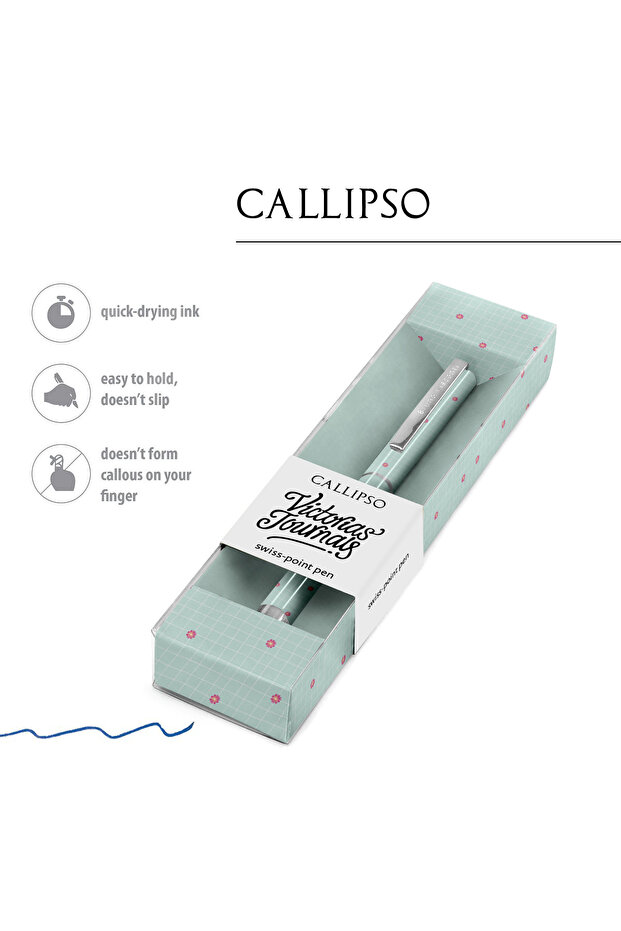 Victoria's Journals CALLIPSO 0.7 mm Mavi Tükenmez Kalem 2185