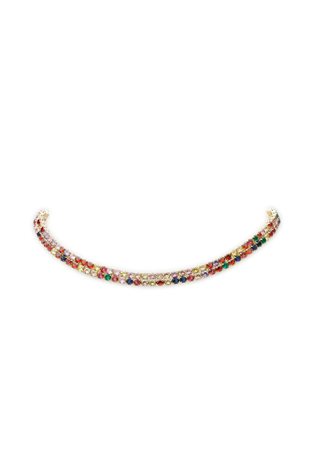 Chocker Tennis Dublu Multicolor - 238 - 1