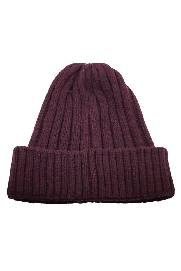 Winter Thick Folded Ribbed Knitwear Beanie Winter Beanie