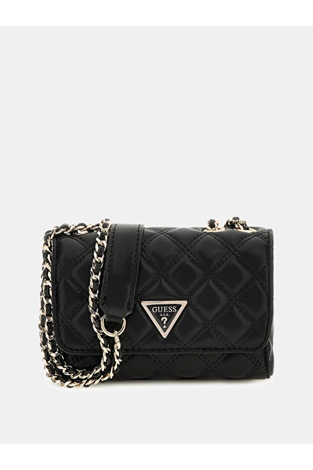 Giully kapitoneli mini çapraz çanta - 1