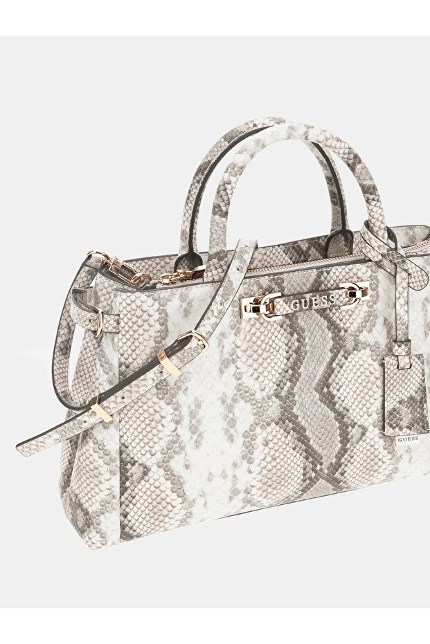 Lefia Python Patterned Shoulder Bag - 4