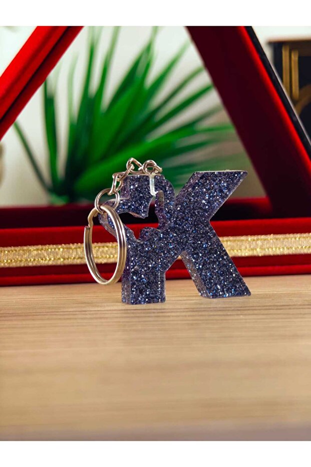 Butterfly Letter Keychain Souvenir Product Epoxy Resin