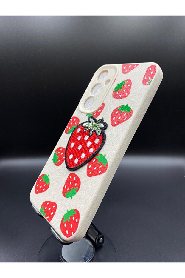 Cute Hard Structure Silicone Case with Embossed Figure Pattern Compatible with Samsung Galaxy A13 and A23 - 2