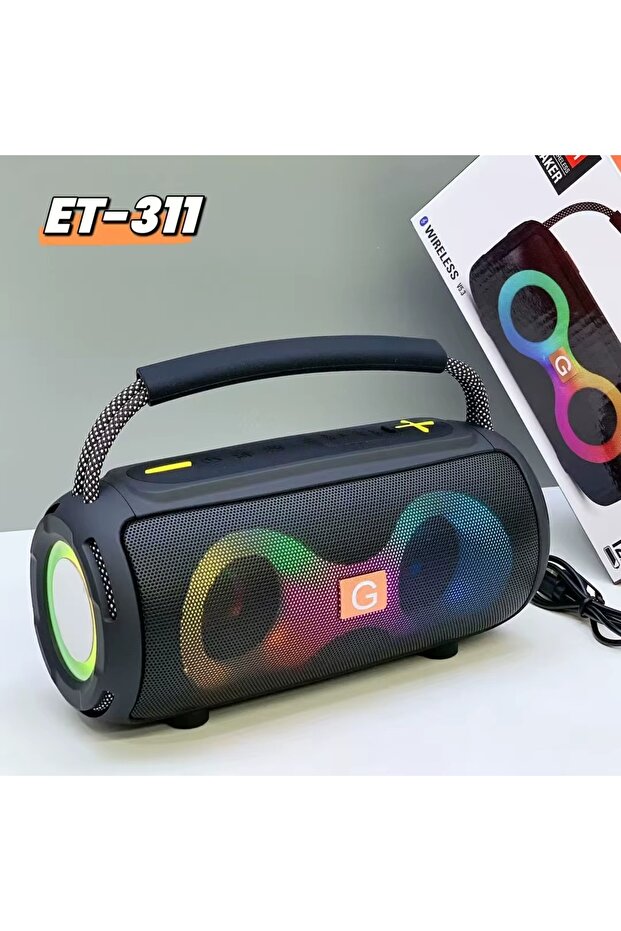 ET-311 BLUETOTH IŞIKLI SPEAKER - 2