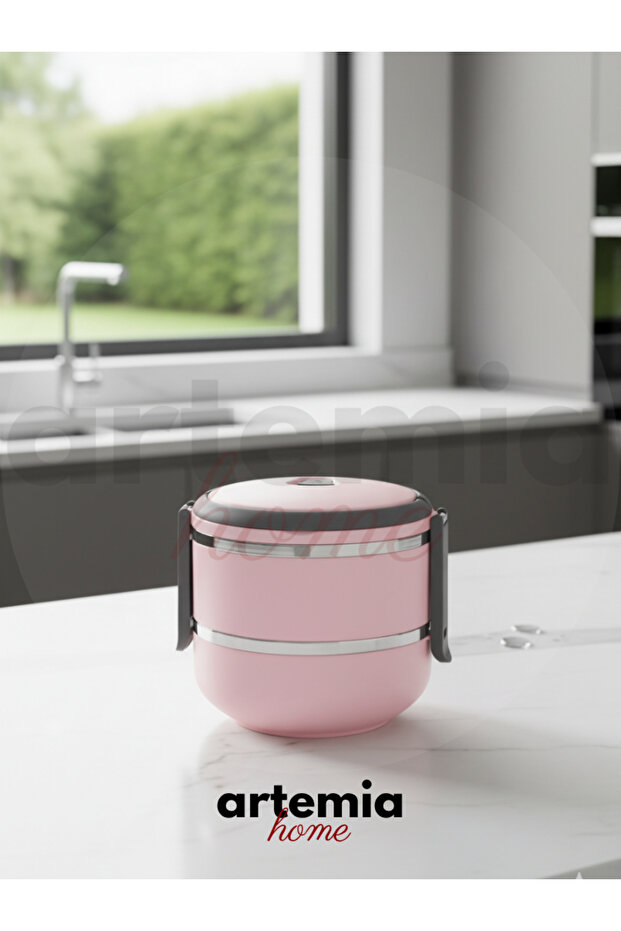 حاوية طعام معزولة حراريًا بطبقتين |   حاوية تخزين حرارية مانعة للتسرب - 3