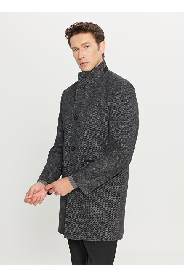 Siyah Erkek Palto ACE005261010_SYH - 3