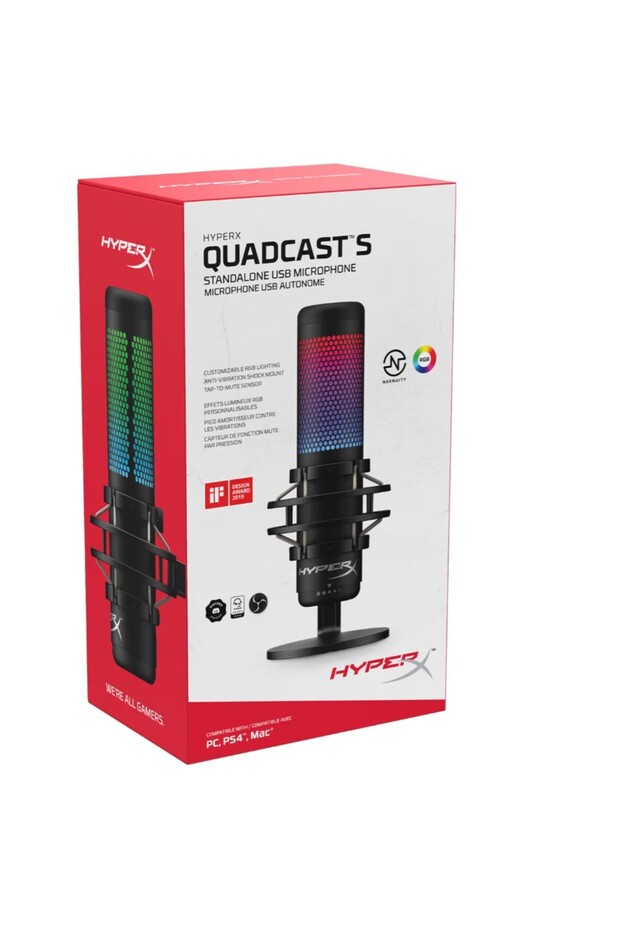 Cloud Quadcast S Oyuncu Mikrofunu - Siyah 2el - 1