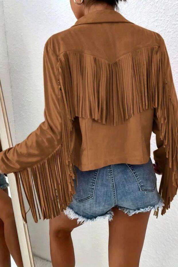 Kadın Süet Ceket - 3